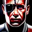 Placeholder: portrait of 'Terminator' painting by simon Bisley , oil on canvas, cinematic composition, extreme detail,fit full head inside picture,8k