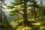 Placeholder: Peder Mork Monsted style Scots pine, hyperrealistic