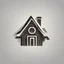 Placeholder: House icon creative logo