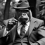 Placeholder: a gorilla that joined the mafia