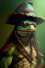 Placeholder: macho randy savage as a turtle folk