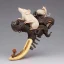 Placeholder: ivory sculpt of Chinese rats tobacco pipe with Chinese cloud and chinese fire pattern and many rats . artwork by tooth wu and wlop and alena aenami and greg rutkowski