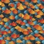 Placeholder: Tessellation, a repeated geometric fish that covers a surface