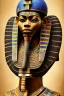 Placeholder: african portrait, ancient egypt, zulu, scaffolding, high detail