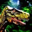 Placeholder: ultra detailed fullbody portrait of JURASSIC PARK T-REX , extremely detailed digital painting, intrincate,intense stare, extremely detailed face,crystal clear Big Glowing eyes, mystical colors , perfectly centered image, perfect composition, rim light,extremely sharp detail, finely tuned detail, beautiful lighting, 8k, stunning scene, raytracing, anatomically correct, in the style of robert e howard and pablo oliveira and Ken Kelley and Ohrai Noriyoshi and Simon Bisley