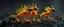 Placeholder: close up on mutant radiated glowing raven ant skeleton rat babies, raised by ninja necromancer in the wild