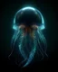 Placeholder: mystical abstract jellyfish creature alien made of light