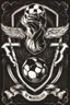 Placeholder: tegn et soccer logo med navnet "De Nådesløse"