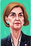 Placeholder: Portrait of powerful female politician