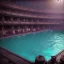 Placeholder: schwimmbad im kolloseum, menschenmenge, jubeln, epic, shiny, dust, 8k, extremly detailed, dark, sea, caesar, hamam, viel obst