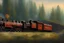 Placeholder: STEAM TRAIN WESTERN bridge FOREST