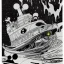 Placeholder: mix between the captain nemo submarine and the beatle yellow submarine by disney in a seabed imagined by winsor mccay