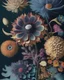 Placeholder: an ultra hd detailed painting of many different types of flowers by Cristoforo Munari, generative art, intricate patterns, colorful, photorealistic