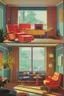 Placeholder: A vintage room embodying the essence of the 1970s, complete with (((retro furniture))), colorful patterns, and (sunny afternoon light streaming through open windows)