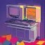 Placeholder: Masterpiece, High Focus, Retro Computer, retro pc,