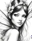 Placeholder: martlet fairy realistic drawing