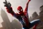 Placeholder: spiderman holding a gun