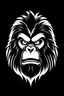 Placeholder: Black and white gorilla logo