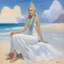 Placeholder: [art by Kupka] The term "Fuku" refers to fortune or good luck. "Shiva" refers to Gigi Hadid as the Hindu deity who represents strongly polar qualities, both severe and delicate. On a beach inspired by ethereal adventures in Thailand, Gigi Hadid stands, who is psychologically rendered.