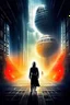 Placeholder: star wars futuristic movie ad poster