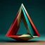 Placeholder: triangle geometric 3d forms abstract