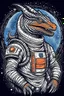 Placeholder: dragon in a spacesuit