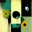 Placeholder: stages of Grief, by Victor Pasmore and Ray Johnson and Dave McKean, surreal horror, abstract grief afflicted elements, dramatic, color splash, weirdcore