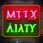 Placeholder: a neon sign that says MIXYLAND