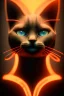 Placeholder: portrait photography of an ethereal beautiful cat god, Fire theme art, Dark moody night atmosphere, 8K, close-up face, anatomically perfect face, ignore NSFW,magic,city, steampunk, brutal native american chief ,apocalypse, set , sorrow,