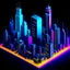 Placeholder: Design a captivating isometric futuristic cityscape with NFT metaverse aesthetics, featuring sleek skyscrapers, advanced technology, and vibrant landscapes that showcase a dynamic and immersive virtual environment.