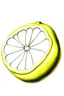 Placeholder: Draw half lemon , white background,,