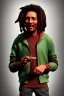 Placeholder: Bob Marley smoking a joint