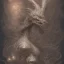 Placeholder: sango fantasy, fantasy magic, intricate, sharp focus, illustration, highly detailed, digital painting, concept art, matte, artgerm and paul lewin and kehinde wiley, masterpiece sexy lips Asian afro lips black African lady body mermaid Dragon head silver space lady outer space mermaid pretty skull head