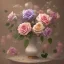 Placeholder: the most stunning, gorgeous, iridescent bouquet of roses with stem and leaves, muted rainbow colors, ultra-fine detail, 8k, sharp, crisp, decorative, high-quality, 3d, photoillustrative, realistic, rocco, detailed matte, selina french, anna dittmann, lisa parker, greg rutowski