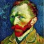 Placeholder: selfportrait painted by van gogh