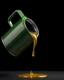 Placeholder: an oil can tipped over slightly with a drip of oil at the end, vector