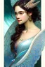 Placeholder: portrait of a water fairy, watery wings, highly detailed, detailed face, smooth, sharp focus, chiaroscuro, digital painting, rossdraws, artgerm and greg rutkowski and alphonse mucha