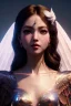 Placeholder: Angelic character, angelic wings on back, halo, luminous, facepaint, waist up portrait, intricate, oil on canvas, masterpiece, expert, insanely detailed, 4k resolution, retroanime style, cute big circular reflective eyes, cinematic smooth, intricate detail , soft smooth lighting, soft pastel colors, painted Renaissance style