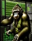 Placeholder: NFP ape monkey style forex trader