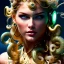 Placeholder: Render Complete: Portrait of cyborg medusa, close-up, carved in marble,,beautiful full woman, frolicking in water, gorgeous blonde woman, beach, detailed eyes, gorgeous face, coy smile, symmetrical, Taylor Swift, smooth, sharp focus, cinematic composition, ultra realistic, photoshoot, cinematic lighting, hdr, photorealistic Steps: 60, Sampler: k_heun, CFG scale: 7.5, Seed: 4018578030; Stats: Took 200.9s total (22.32s per image) Peak memory usage: 8181 MiB / 8192 MiB / 99.861%