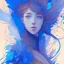 Placeholder: Beautiful teen princess, blue outlines, highly detailed, intricate motifs, organic tracery, perfect composition, digital painting, artstation, concept art, smooth, sharp focus, illustration, Carne Griffiths, pixar, Victo ngai, Jean Baptiste Monge, shiny aura, Dan witz