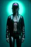 Placeholder: Ultra Realistic image, 25 years old brunette woman, portrait, small stature, small chest, yakuza full body tattoo, transparent latex coat, rain, fog, hot, dark, leds, neon, cyberpunk, vibrant color, highly detailed, art stations, concept art, smooth, unreal engine 5, god rays, ray tracing, RTX, lumen lighting, ultra detail, volumetric lighting.