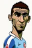 Placeholder: Anthony Modest French soccer player cartoon 2d