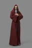 Placeholder: russian monk for a horror , silent hill style, 3d model, t-pose, full length, a pose, front face