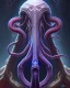 Placeholder: Dungeons & Dragons Mind Flayer Portrait, tentacle mouth