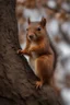 Placeholder: joe biden as a squirrel., bokeh like f/0.8, tilt-shift lens 8k, high detail, smooth render, down-light, unreal engine, prize winning