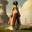 Placeholder: Full body, 3d render, rihanna, 1800's women style, 1800's hair style, 1800's women clothes style, hyper realistic, octane render, unreal engine 5, 8k, palace background, uhd