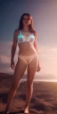 Placeholder: Hulya Avsar transparent underwear, closed eyes, rtx, reflection, 8k, glow, winning photography, caustics