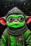 Placeholder: painting of grogu by Paul oz
