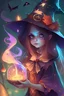 Placeholder: GIRL WITCH FANTSY IN PARTY MAGIC